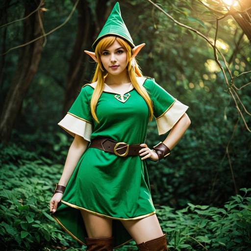 Charming Link Minish Cap Cosplay Outfit