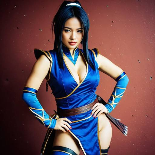 Realistic Kitana Cosplay with Sexy Flair