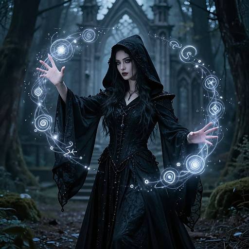 Mystical Sorceress Summoning Magic