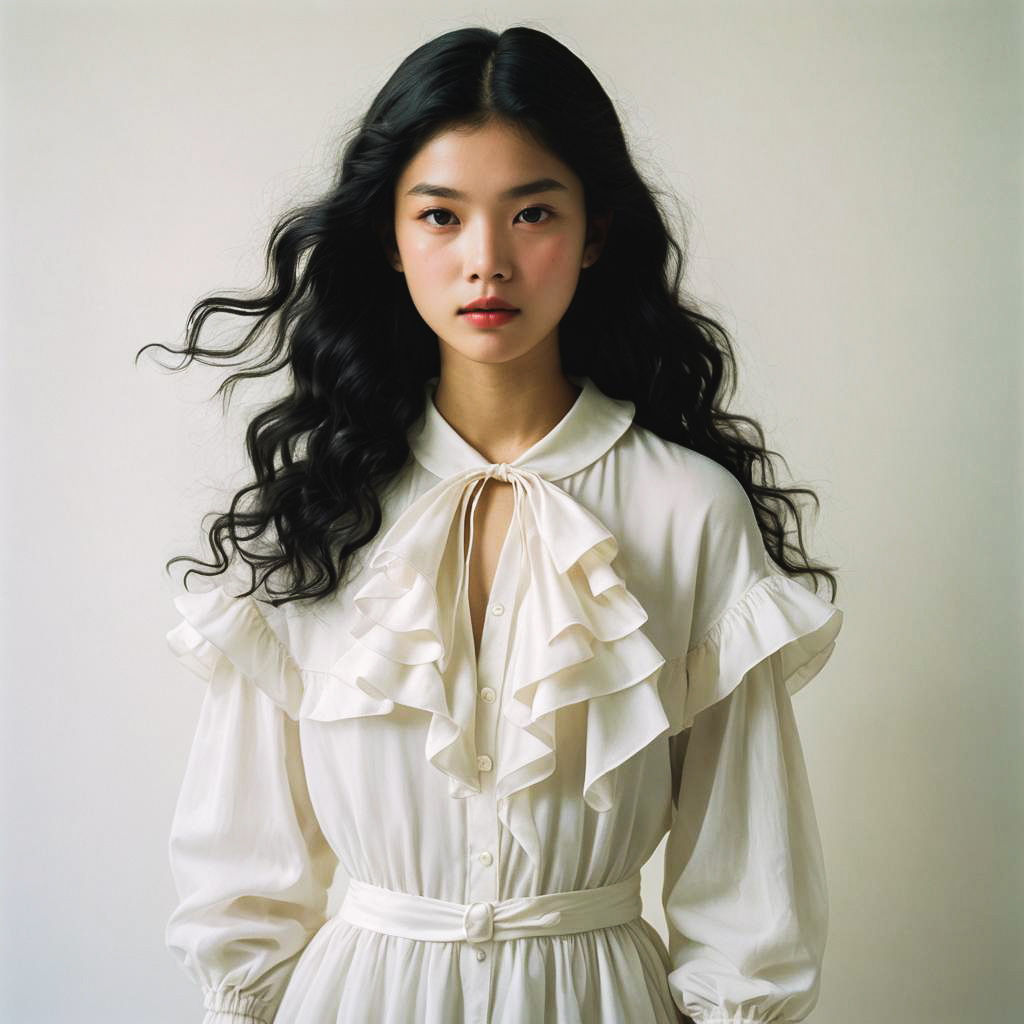 Dreamy Adolescent Girl in Tim Walker Style