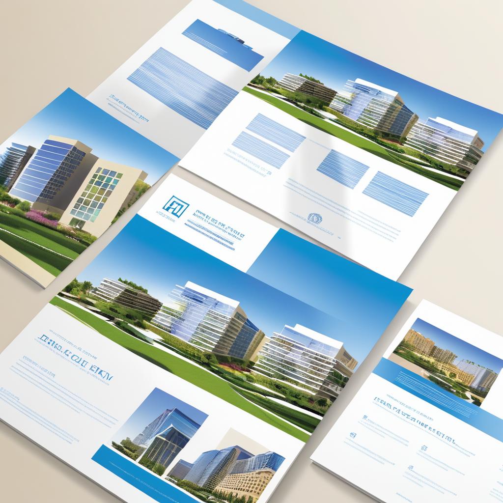 Passover-Themed Real Estate Marketing Brochure