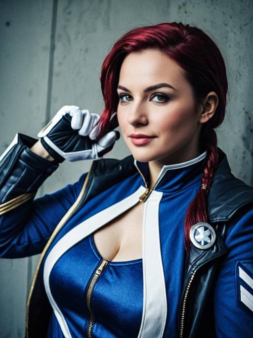 Woman in Captain Boomerang Cosplay Costume