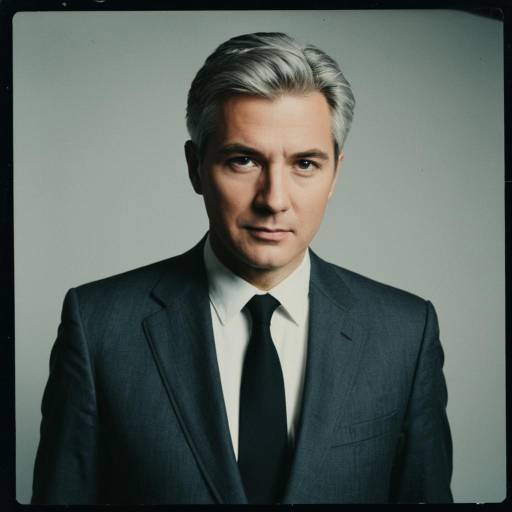 Serious Man in Wiceminister Outfit Portrait