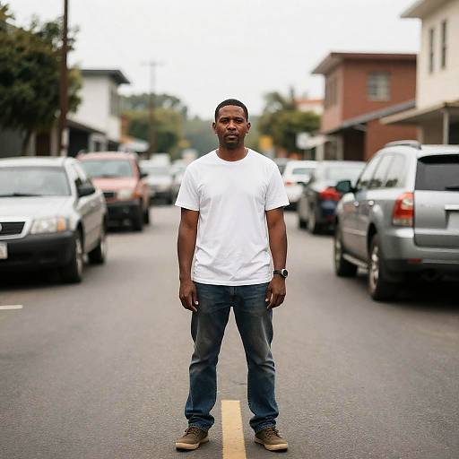 Urban Street Portrait of a Man