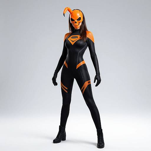 Cinnamon Superheroine in Scorpion Costume