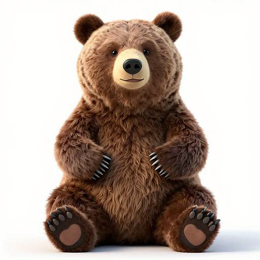 Big Lucky Bear with Leading Lines