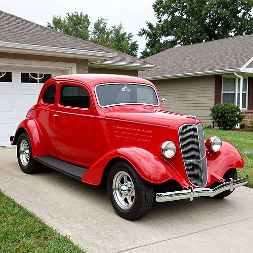 Classic 1939 Ford Coupe Elegance