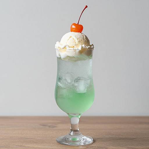 Refreshing Sampler: Bubbly Ice Cream Drink
