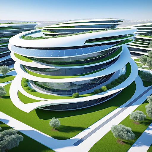Sleek Futuristic Headquarters for NeoDynamics Sleek Futuristic Headquarters for NeoDynamics