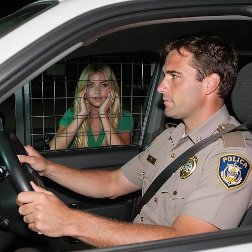 Nighttime Drive with a Captive Perspective