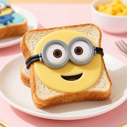 Adorable Minions Sandwiches for Kids