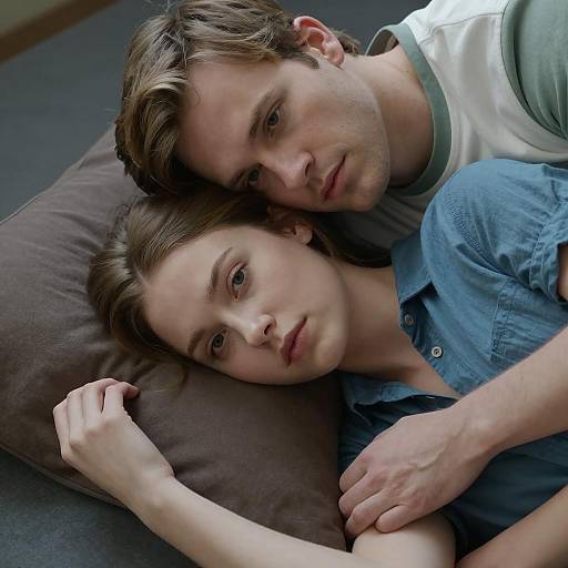 Intimate Photograph of a Couple Together