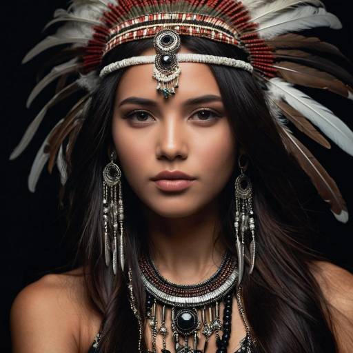 Stunning Portrait of a Girl with Jewelry
