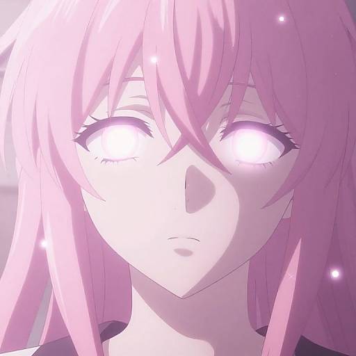 Anime Emotionless Face with Soft Tones