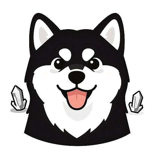 Kawaii Akita Geologist T-Shirt Graphic