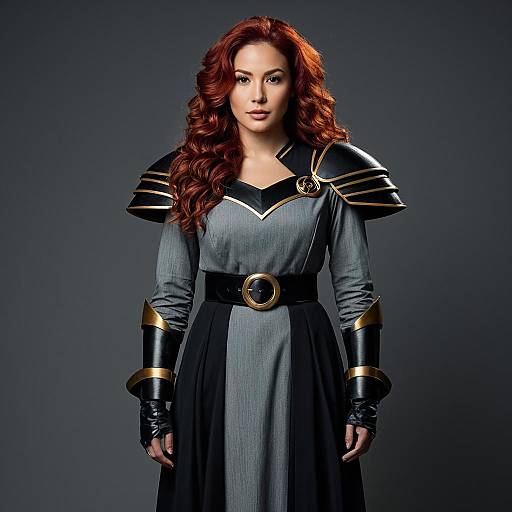 Elegant Moira Hara Costume Portrait