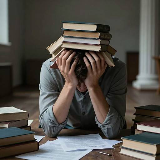 Overwhelmed by Weight of Knowledge