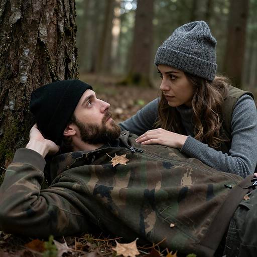 Couple in Nature's Embrace