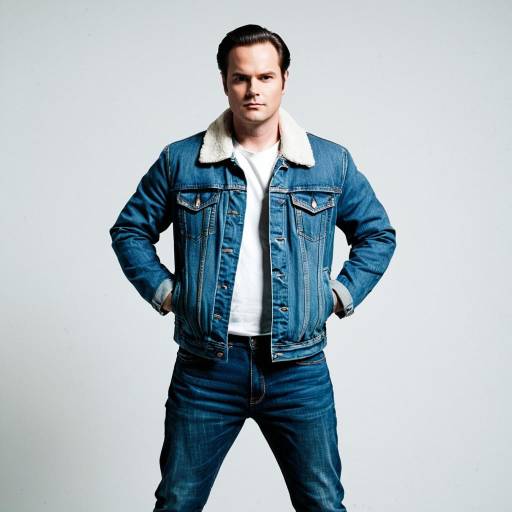 Man in Denim Jacket and Jeans