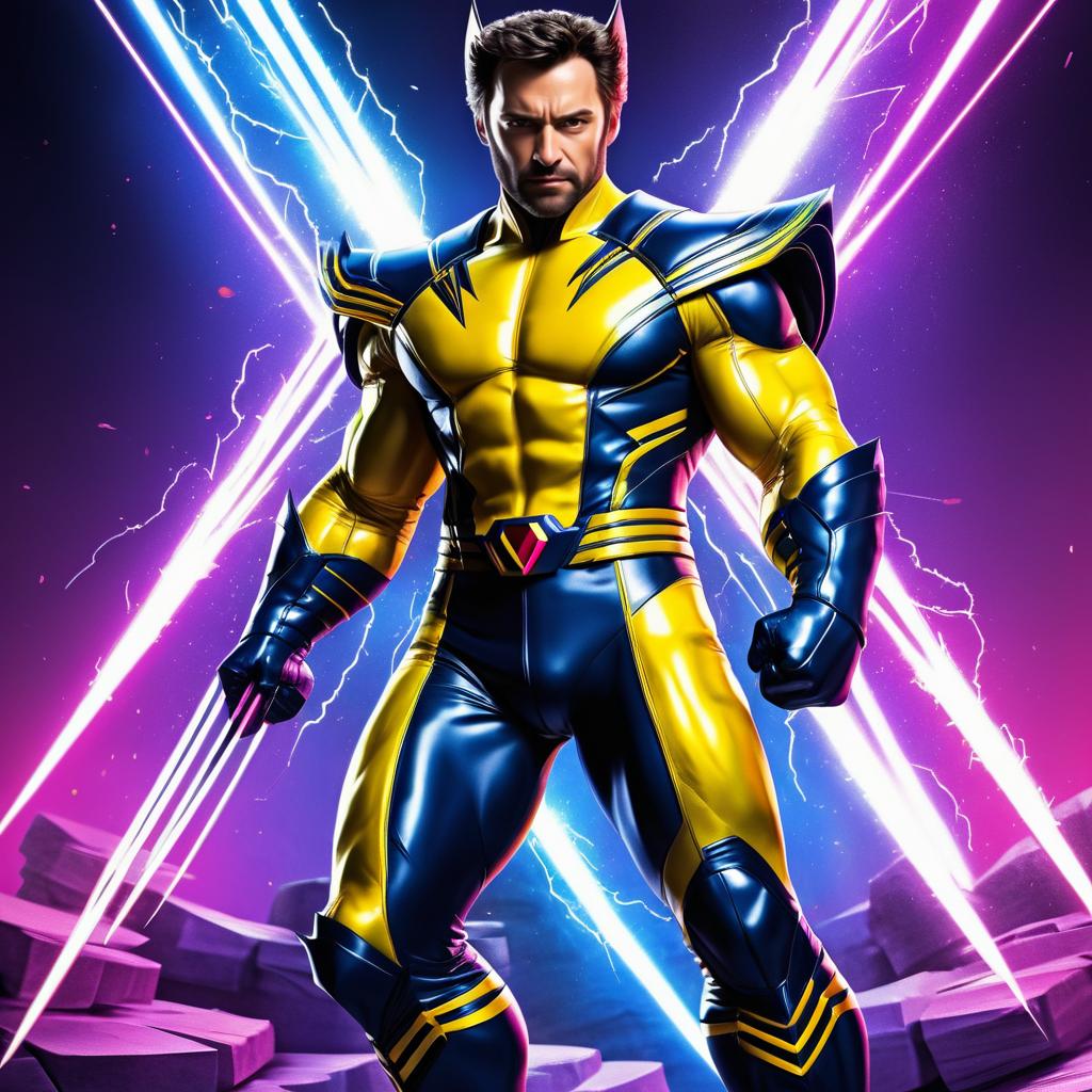 Hugh Jackman as Wolverine: Epic Portrait