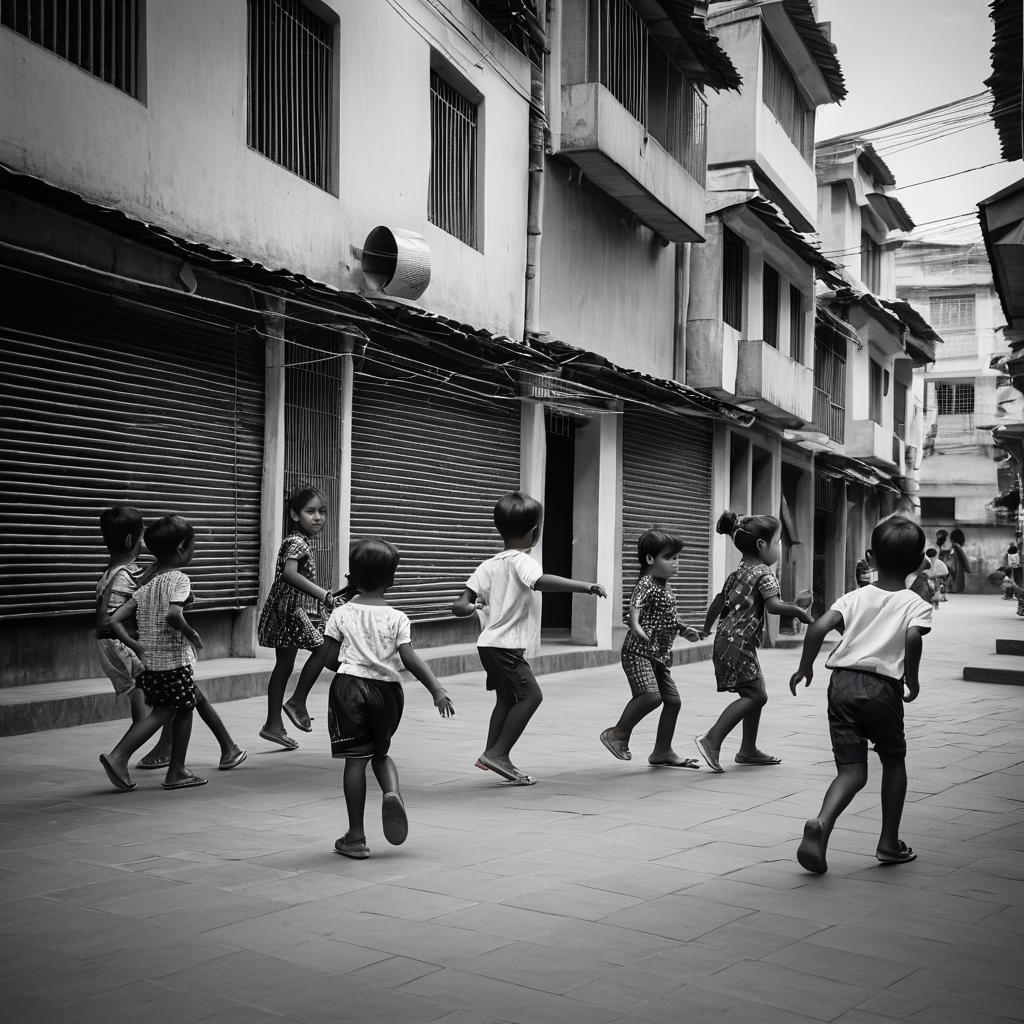 Playful Moments: Street Photography of Children