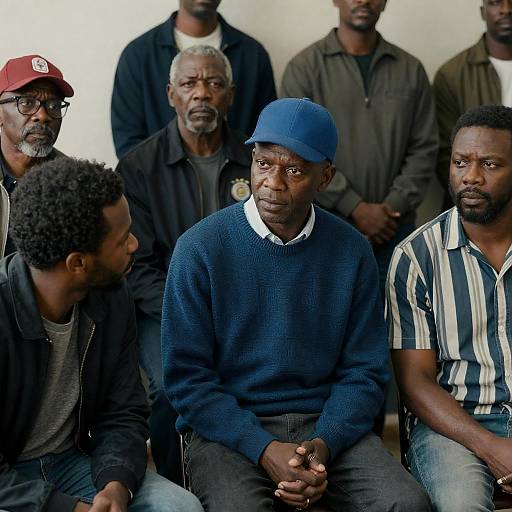 Capturing Brotherhood: Six African-American Men