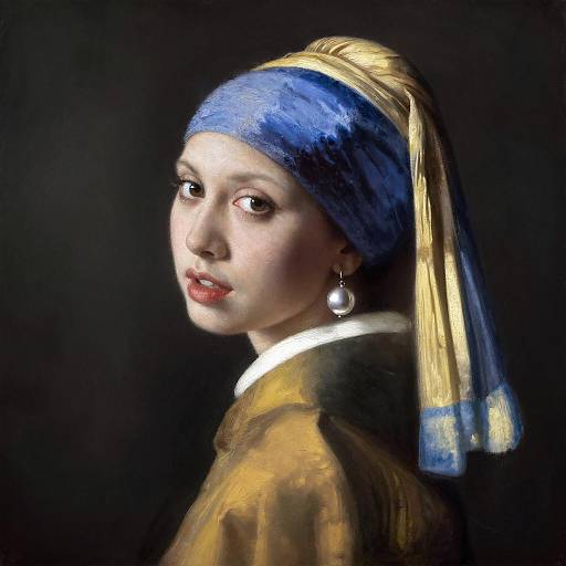 Elegant Portrait of a Young Woman