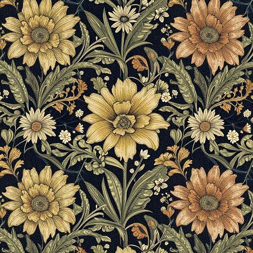 William Morris Art Style Design