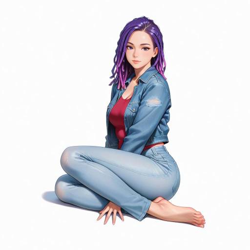 Photorealistic Portrait of a Plump Woman Photorealistic Portrait of a Plump Woman