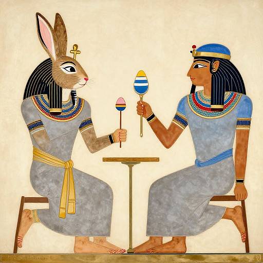 Ancient Egyptian Style Easter Celebration