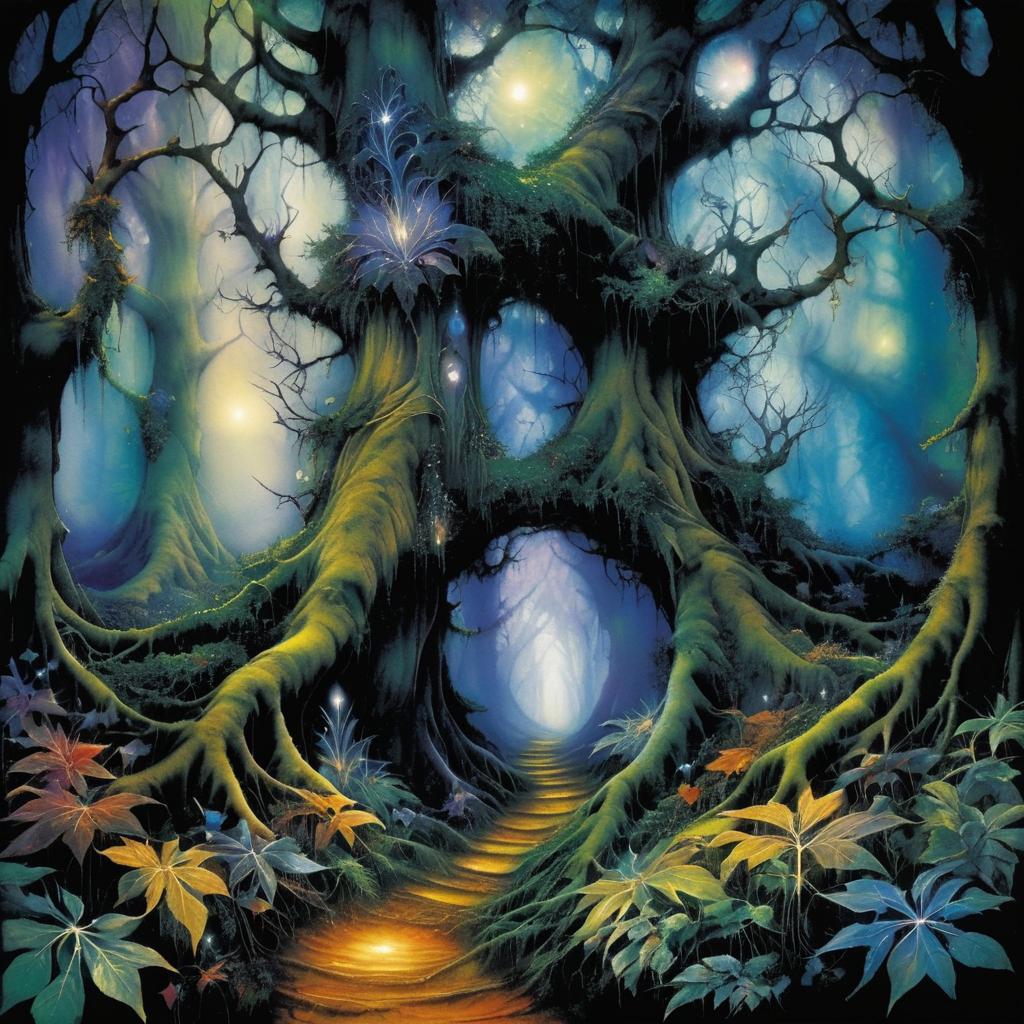 Enchanting Forest Inspired by Brian Froud