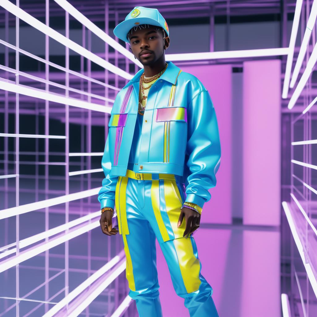 Lil Nas X in Avant-Garde Orichi Fashion