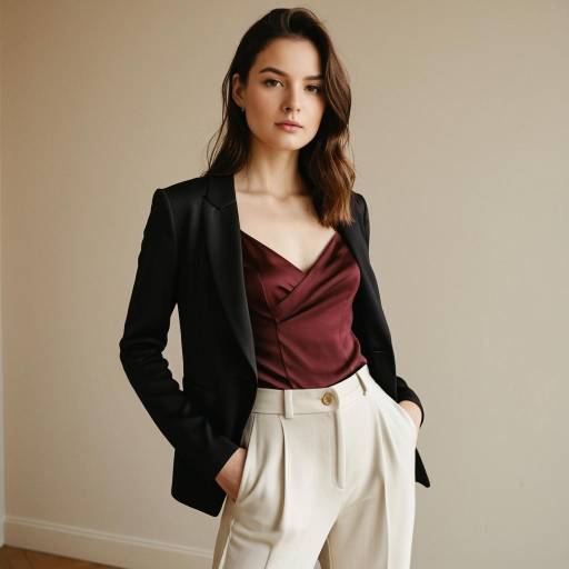 Elegant Indoor Fashion Shoot with Model