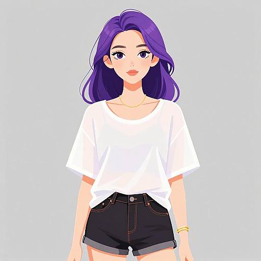 Casual Contemporary Woman Portrait