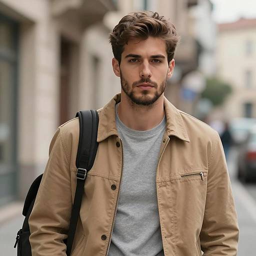 Photorealistic Urban Fashion Portrait