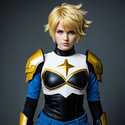 Stylish Jaune Arc Cosplay Costume Concept