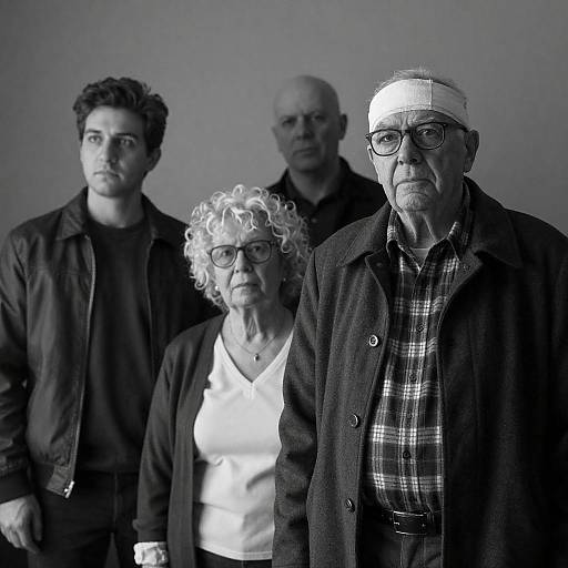 Serious Portraits in Dim Light