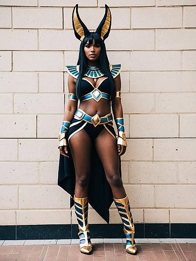 Cosplay photo of anubis (mythology). Costume clothes