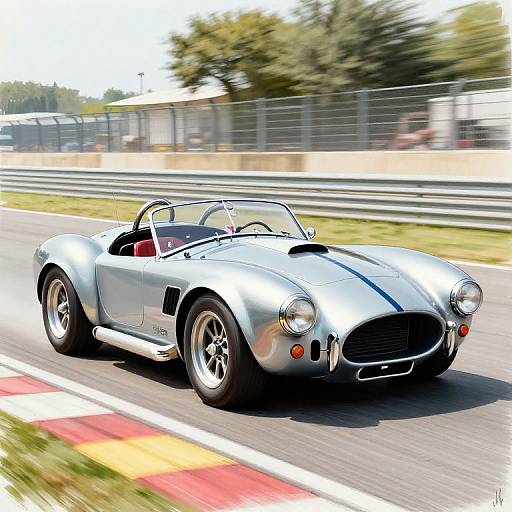 1964 Shelby AC Cobra Le Mans Drawing