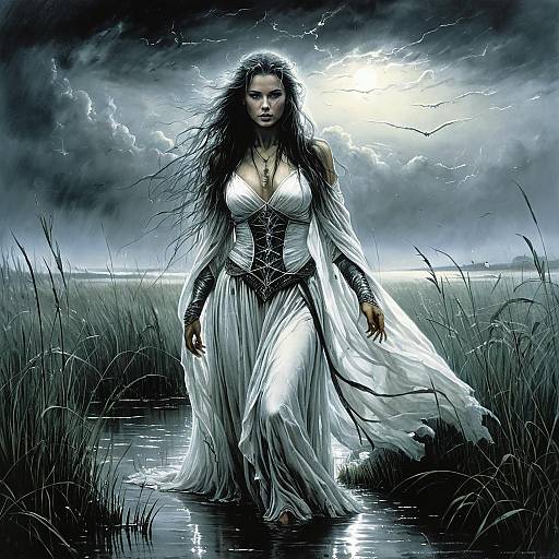 Solemn Banshee of Misty Marshlands