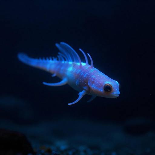 Bioluminescent Deep-Sea Creature