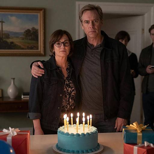 Intimate Birthday Celebration Moment