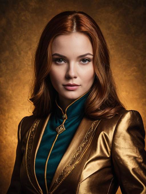 Woman in Ple Two Cosplay Costume