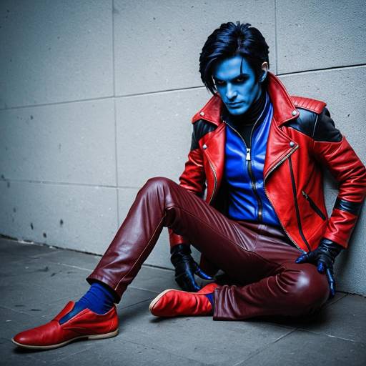 Eye-Catching Nightcrawler Cosplay Outfit