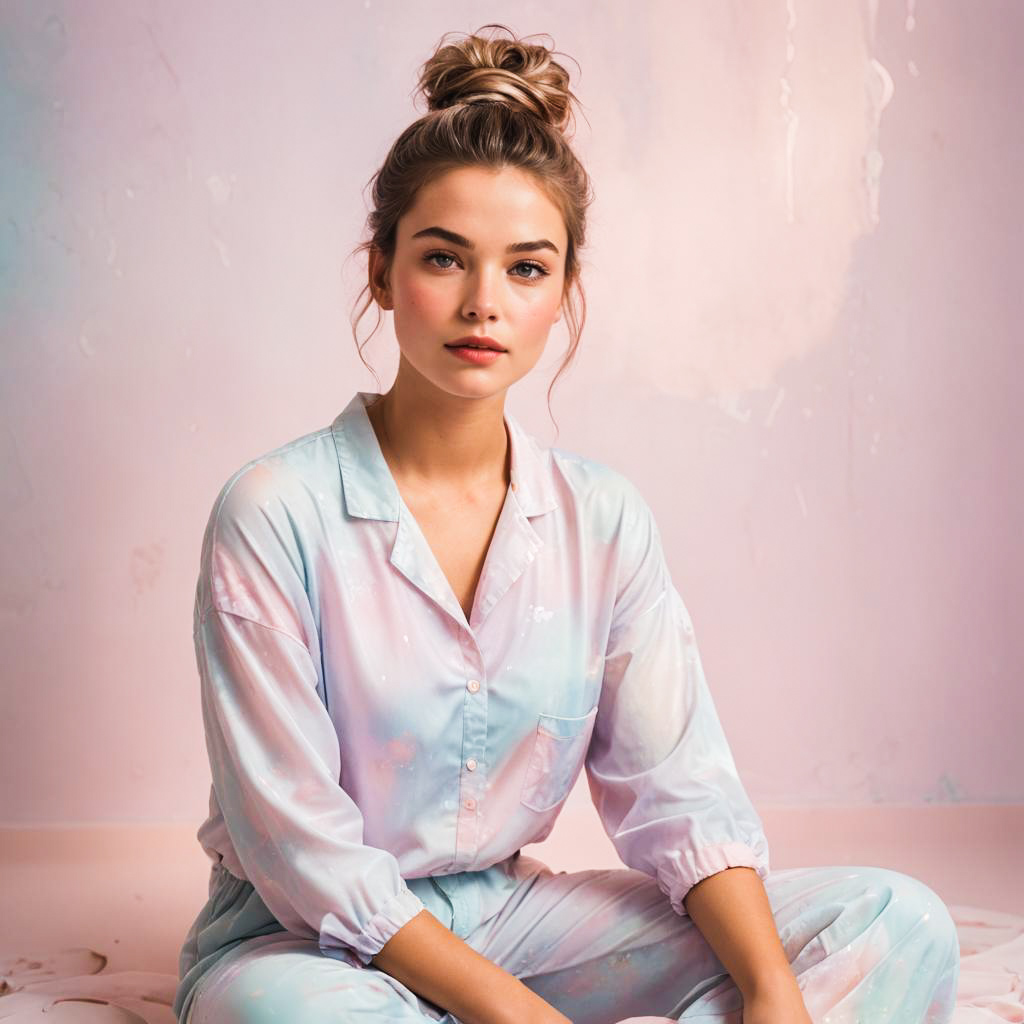 Dreamy Pastel Photo-Shoot of Teen Girl