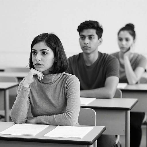 Students Attentive in Classroom