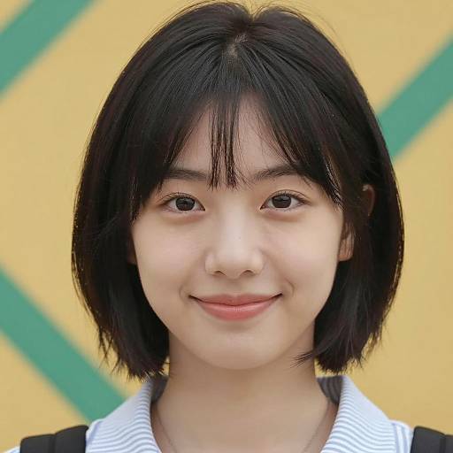 Close-up Portrait of a Smiling Woman