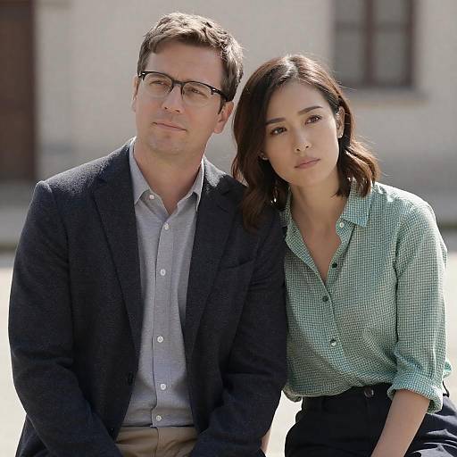 Intimate Outdoor Portrait of a Couple