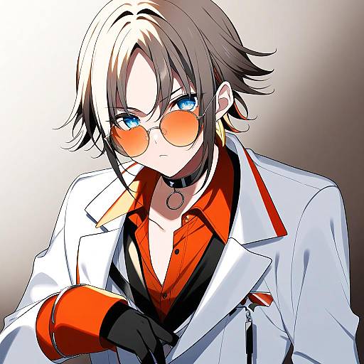 Illustration of Mysta rias, nijisanji in the style of Yuihico