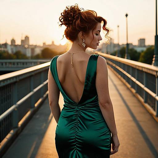 Cinematic Urban Fashion Portrait